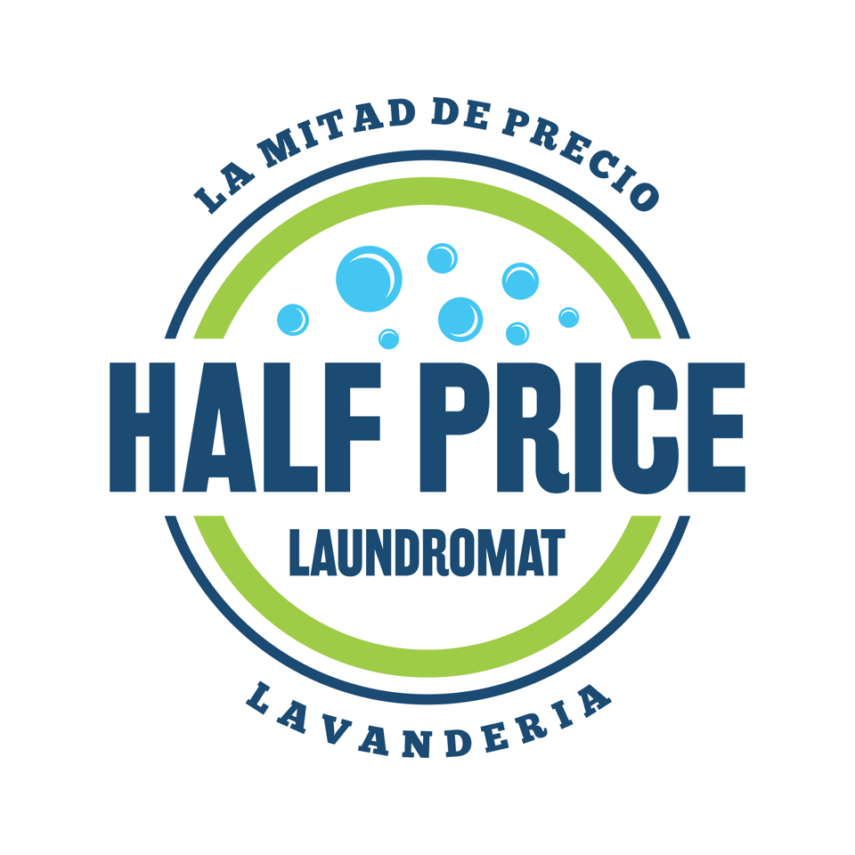 HALF PRICE LAUNDROMAT Logo